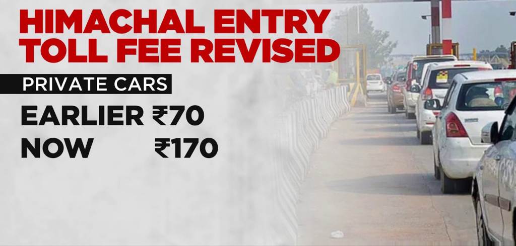 Travelling Himachal Pradesh will now be more expensive Entry fees for outside vehicles increased